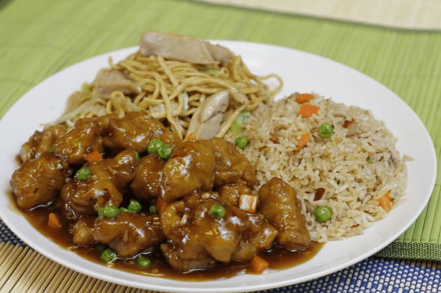 C1. Garlic Chicken Combo.