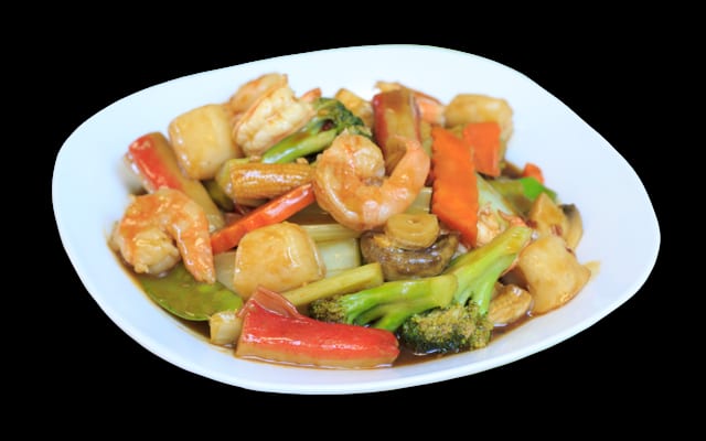 Kung Pao Seafood.